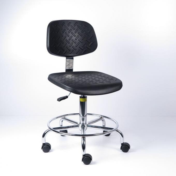 Прочные стулья промышленного производства полиуретана с покрывать хромом ногу 5 звезд и фиксированное кольцо ноги